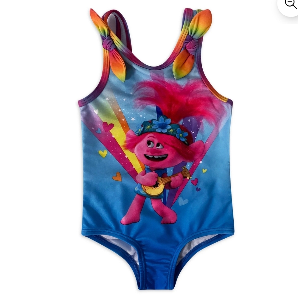 B1G1@50%Off- Trolls Baby Toddler Girl One-Piece Swimsuit